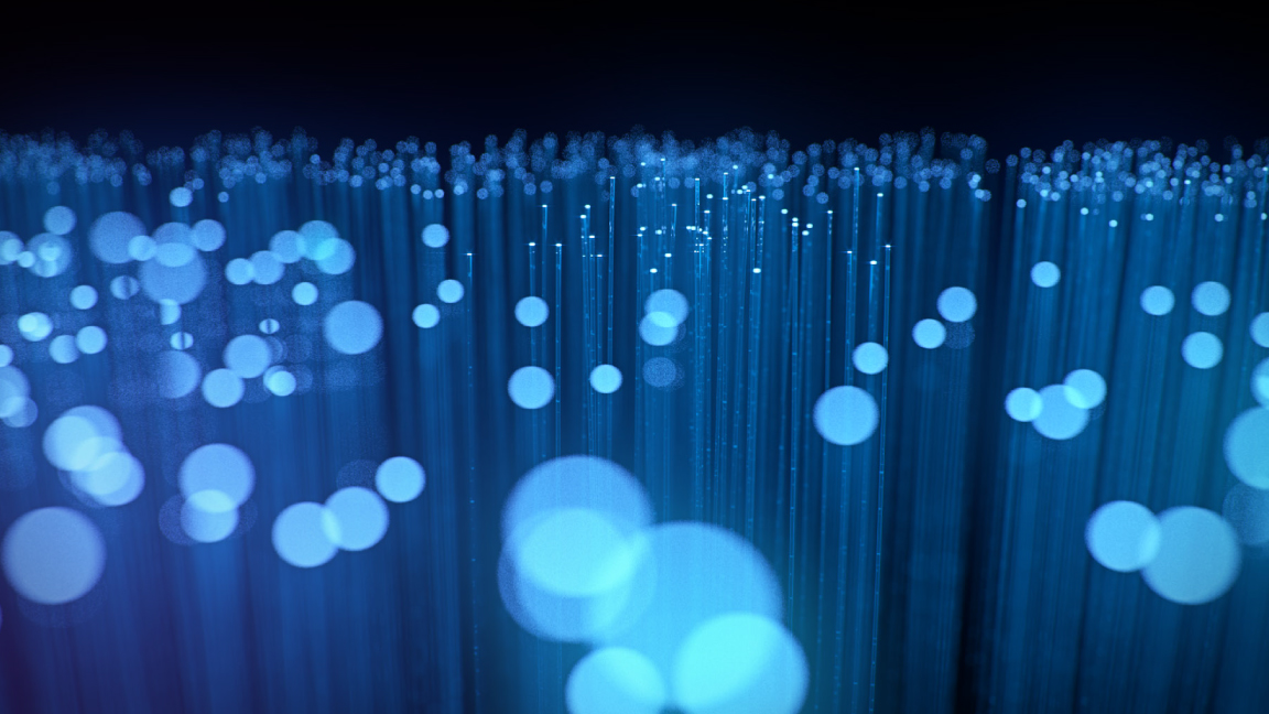 Conceptualized high-speed internet fiber