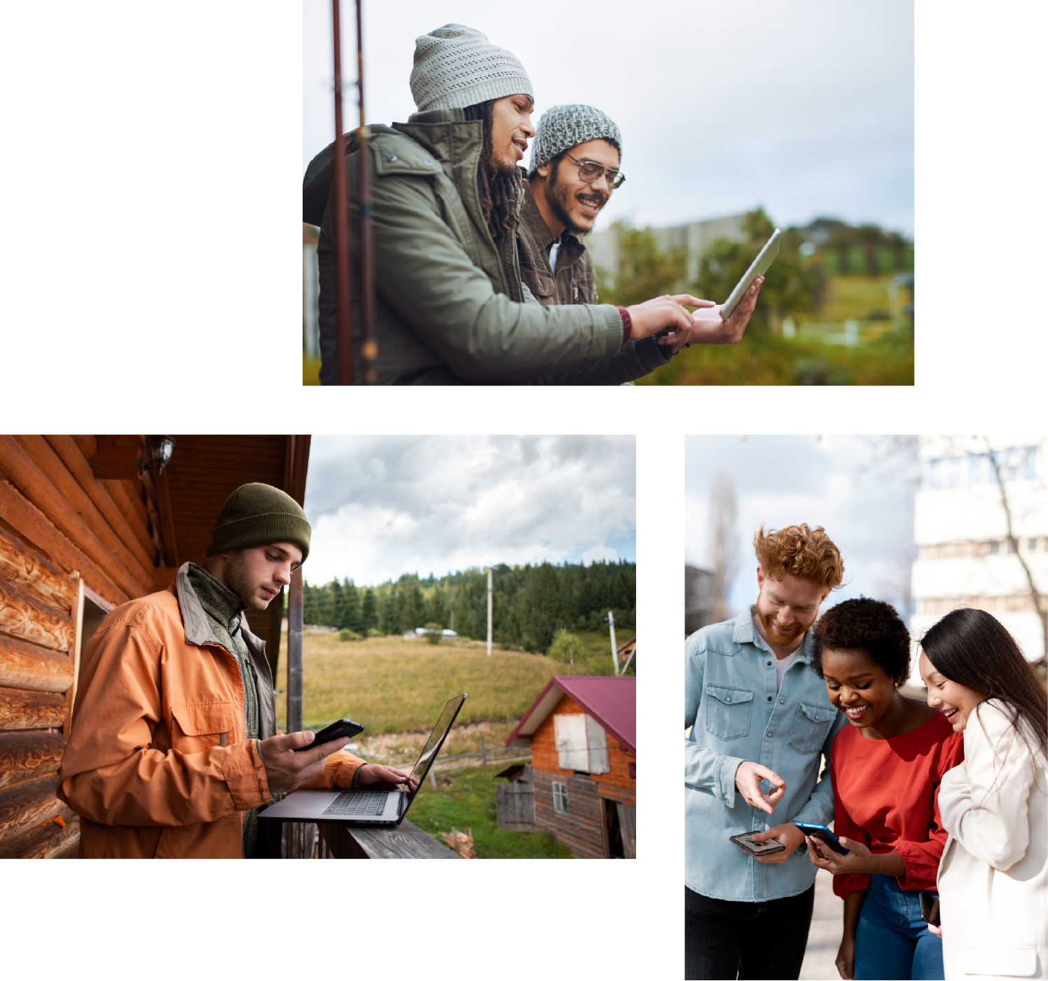 A showcase of all the different business channels you can sell Hughesnet
